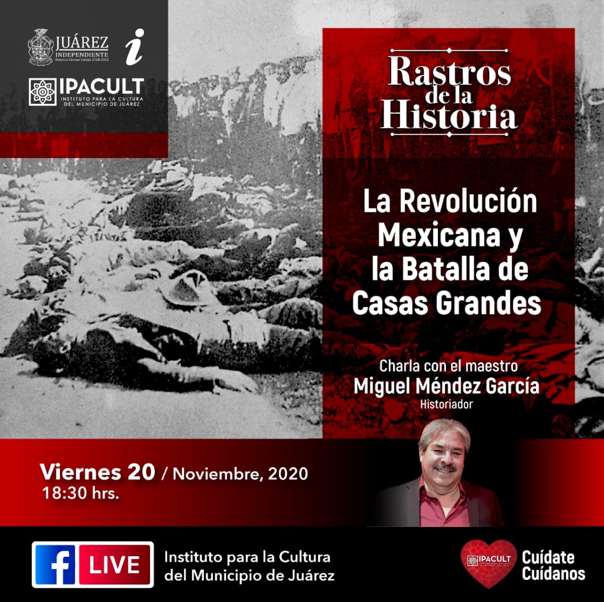 Celebrará el Ipacult el 110 Aniversario de la Revolución Mexicana con  charla sobre la Batalla de Casas Grandes |