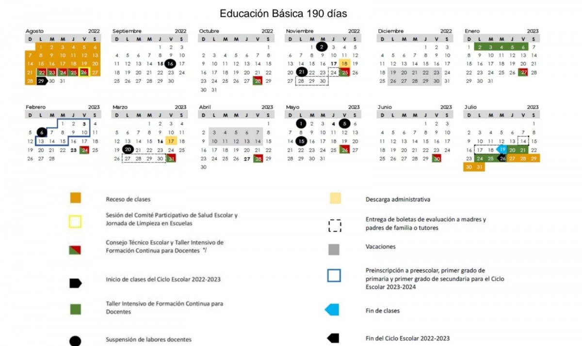 Calendario Oficial 2024 Dof Image to u