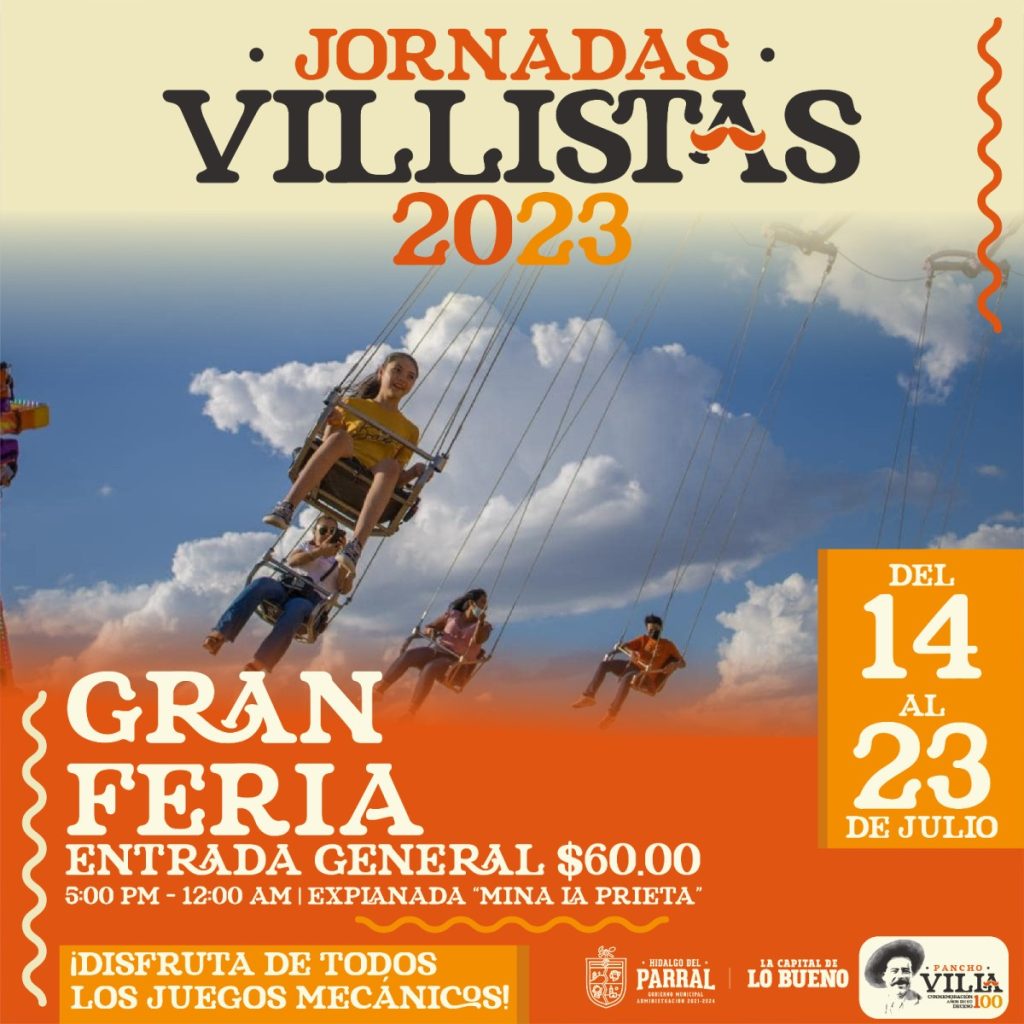Invita Gobierno de Parral a disfrutar de la Feria de las Jornadas
